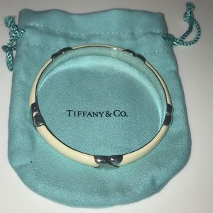 Tiffany & Co. Vintage White Bangle